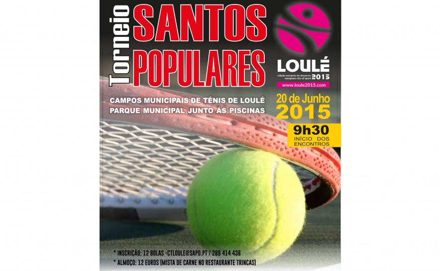 TENIS | Torneio Solidário «Santos Populares»