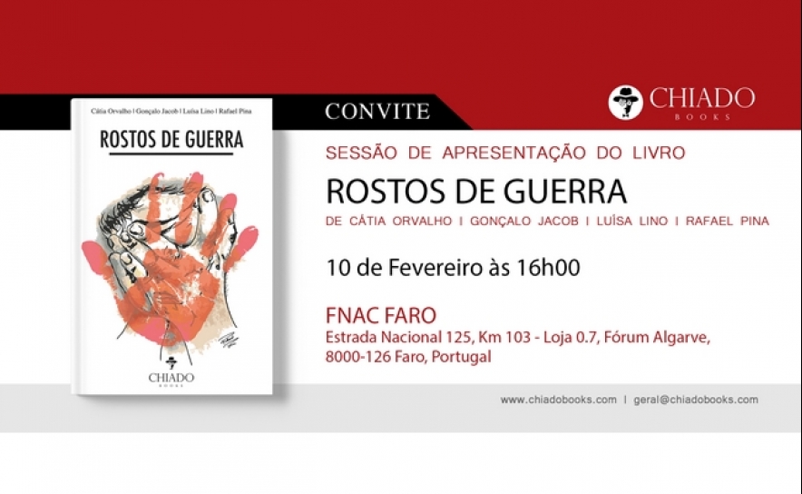 Sessão de Apresentação do Livro «Rostos de Guerra»