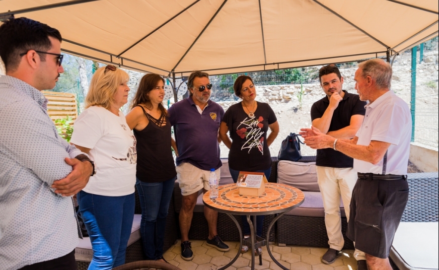 Viriato Villas-Boas, ARA Communications Manager (Camisa); MAF Carlos de Deus Pereira (Polo Roxo); Paulo Batista (Polo Preto), PAN; Sid Richardson (Polo Branco) Fundador ARA  Foto: Eduardo Raposo 