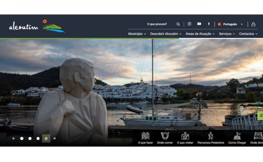 Município de Alcoutim lança novo website institucional que promove a acessibilidade digital