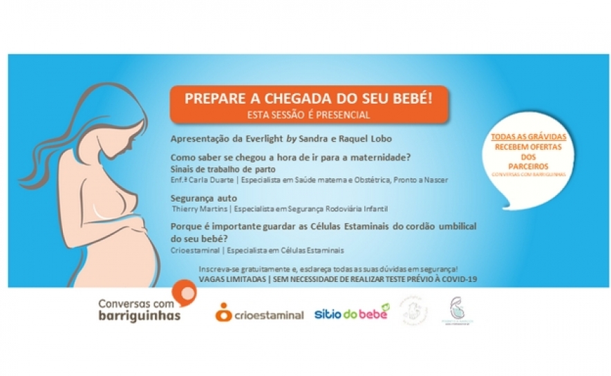 Loulé recebe Conversas com Barriguinhas para ajudar futuros pais a preparar a chegada do bebé