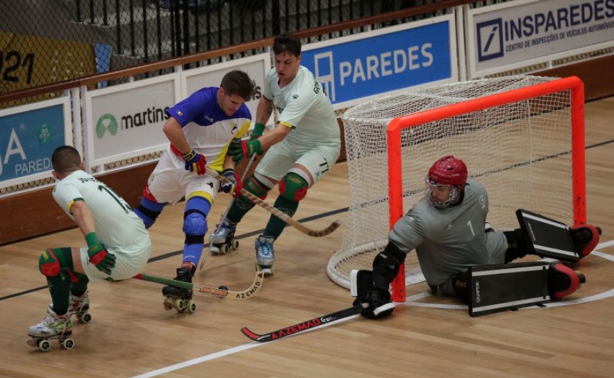 Portugal goleia Andorra por 12-1 no Europeu de hóquei em patins