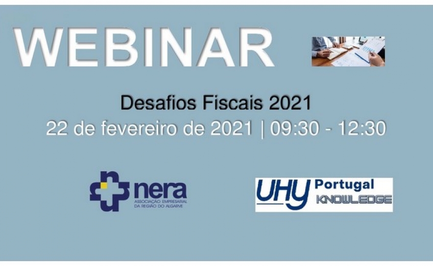 WEBINAR: Desafios Fiscais 2021