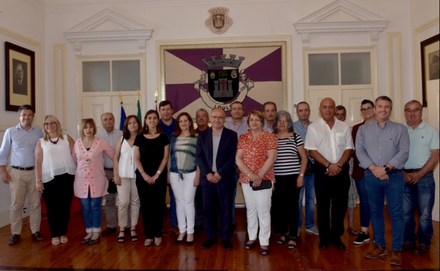 FUNCIONÁRIOS COM 35 ANOS AO SERVIÇO DA CÂMARA MUNICIPAL DE LOULÉ RECONHECIDOS