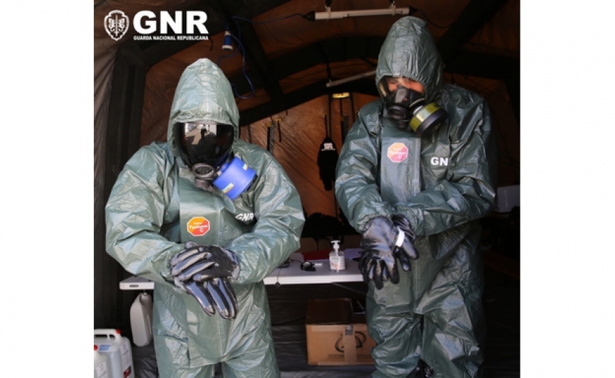 COVID-19 – GNR já descontaminou cerca de 900 instalações