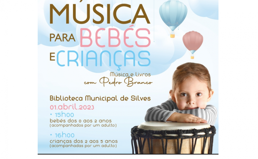 MÚSICA E LIVROS DÃO MOTE À PRÓXIMA SESSÃO DE «MÚSICA PARA BEBÉS E CRIANÇAS»