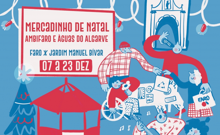 Mercadinho de Natal da Ambifaro em parceria com Águas do Algarve: Água, sustentabilidade e muito espírito natalício! Mercadinho de Natal da Ambifaro em parceria com Águas do Algarve: Água, sustentabilidade e muito espírito natalício!