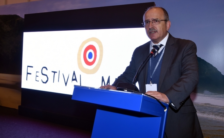Presidente da CML Vitor Aleixo na Apresentação Festival Med
