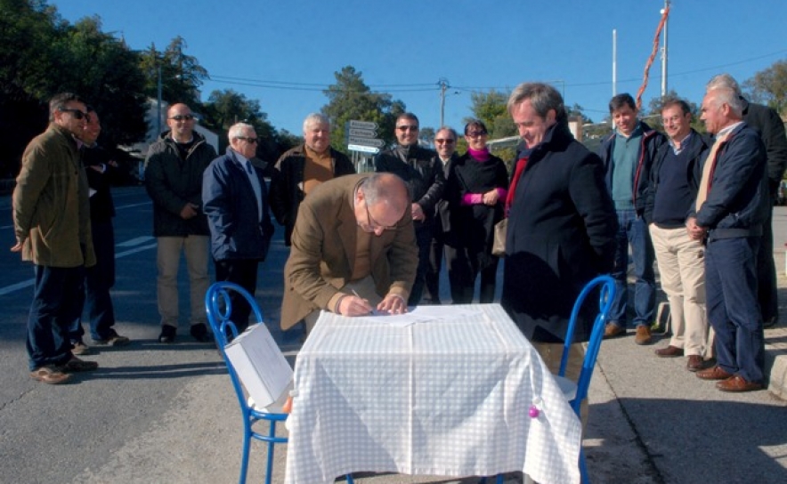 CÂMARA DE LOULÉ LANÇA OBRA DE BENEFICIAÇÃO DA EN 124