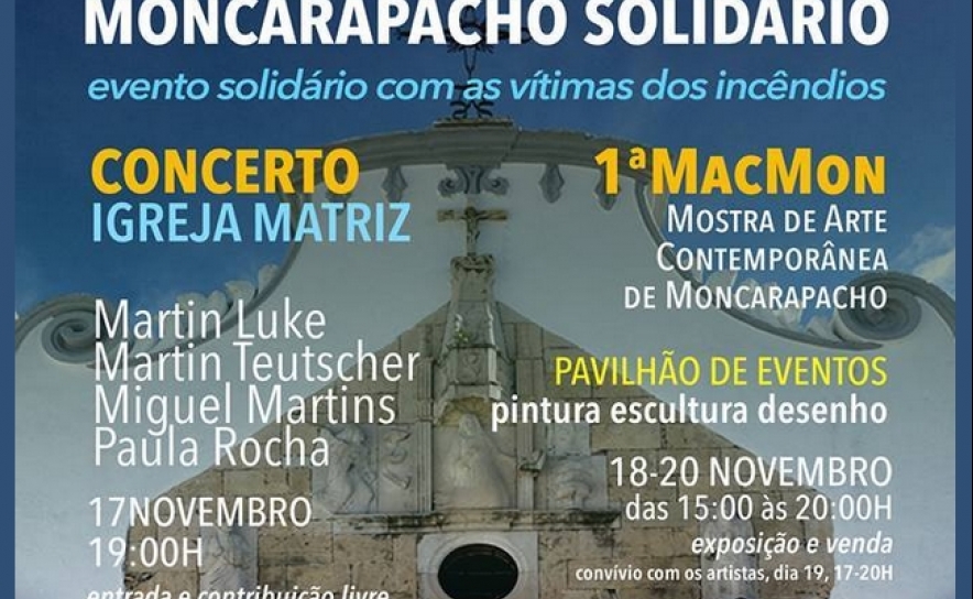 Artistas pelas vítimas dos incêndios