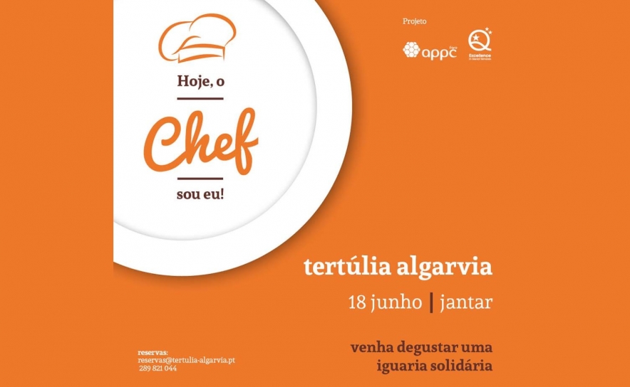 Clientes da APPC Faro serão Chefes por um dia no restaurante Tertúlia Algarvia