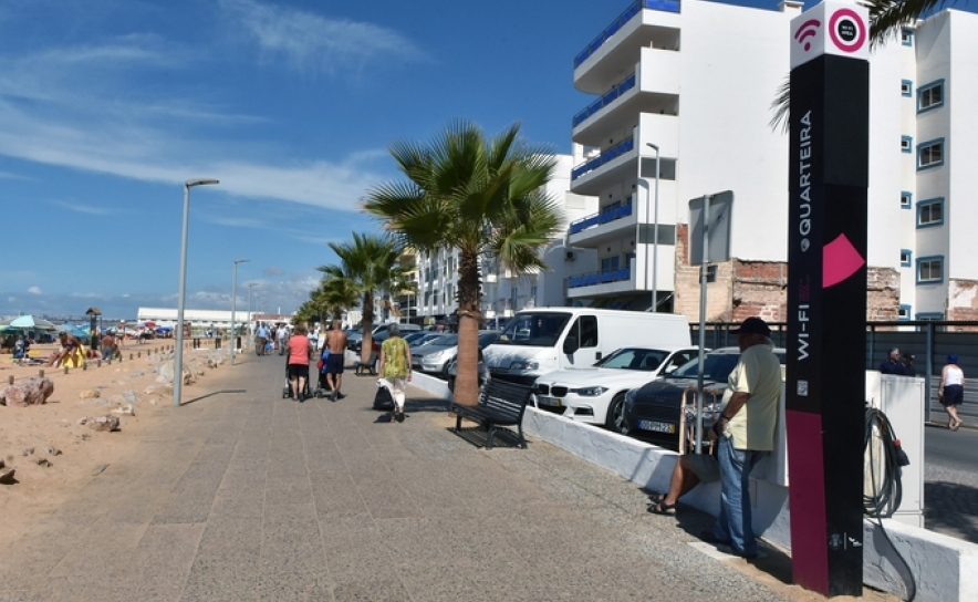 Wi-Fi em Quarteira Calçadão