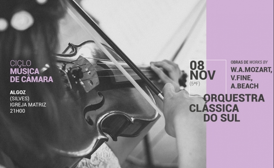 CONCERTO DA ORQUESTRA CLÁSSICA DO SUL TEM LUGAR NA IGREJA MATRIZ DE ALGOZ