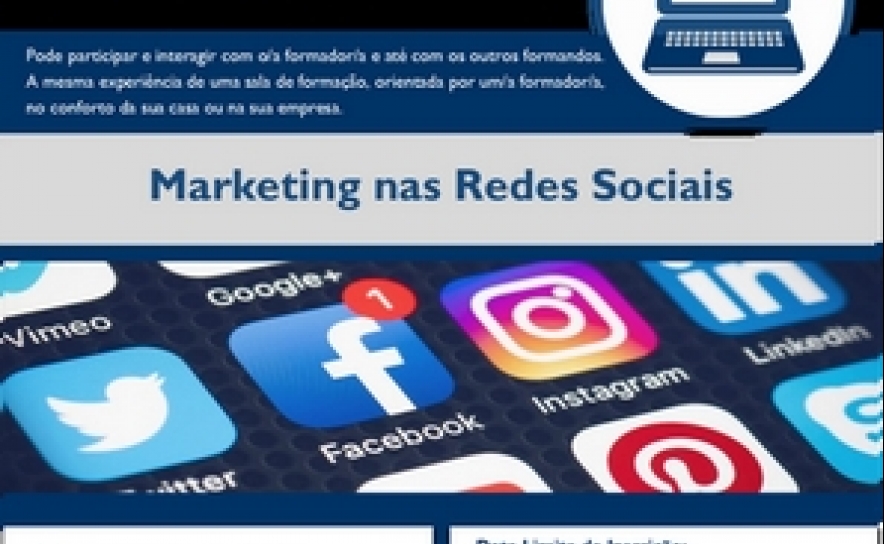 FORMAÇÃO |  Marketing nas Redes Sociais