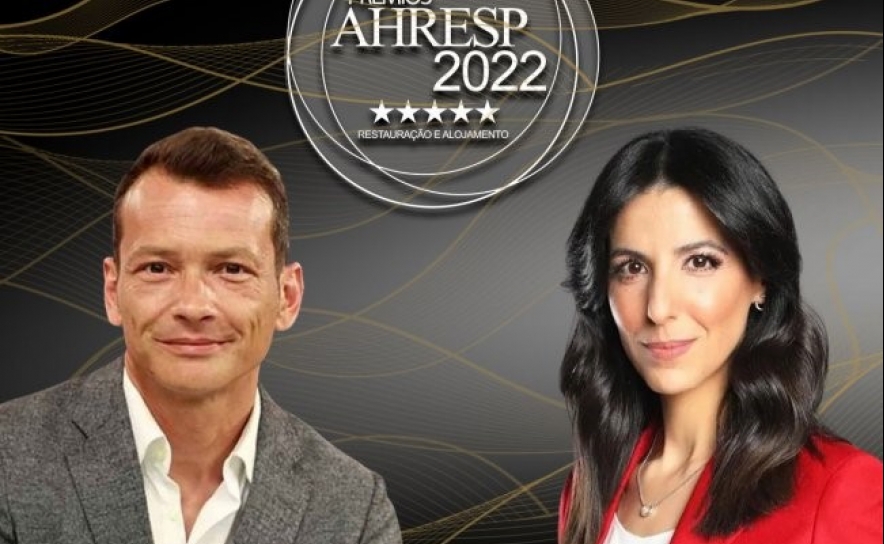 Sara Pinto e Pedro Mourinho são os apresentadores dos Prémios AHRESP 2022 