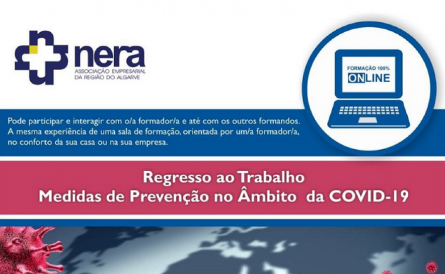Últimas Inscrições | Regresso ao Trabalho | Medidas de Prevenção no Âmbito da Covid-19