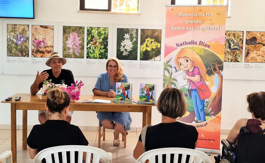 Nathalie Dias apresenta livro «Quando eu for grande… Quero ser Jornalista» nas «Festas de Verão» da Nave do Barão