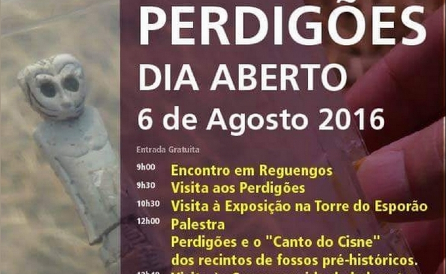 DIA ABERTO NO COMPLEXO ARQUEOLÓGICO DOS PERDIGÕES