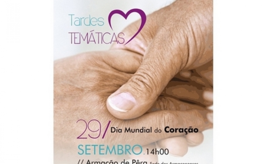 “DIA MUNDIAL DO CORAÇÃO” É ASSINALADO COM AÇÃO DE SENSIBILIZAÇÃO EM ARMAÇÃO DE PÊRA 