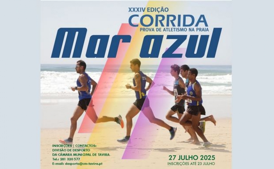 Inscrições abertas para a Corrida Mar Azul Inscrições abertas para a Corrida Mar Azul