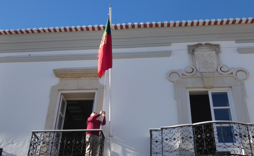 Hastear da bandeira