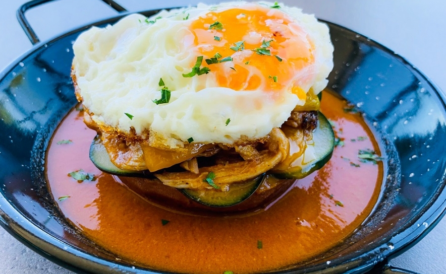 «Diz que é uma espécie de francesinha» do restaurante L14 distinguido na Rota dos Petiscos 2021