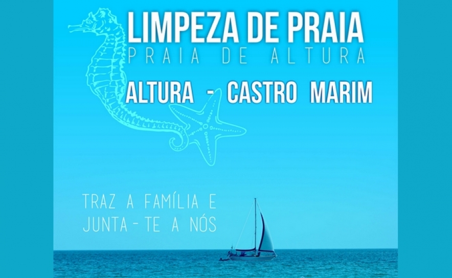 Ação de Limpeza da Praia de Altura 