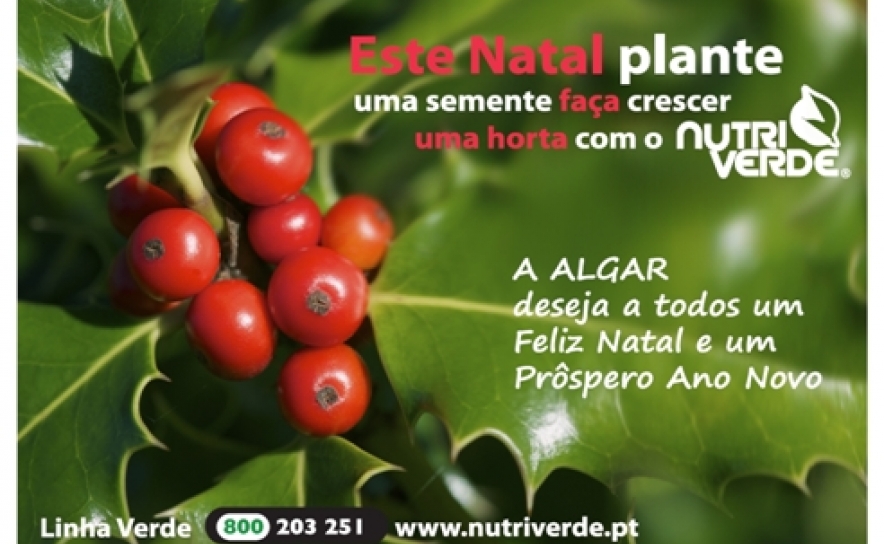 Natal mais verde é com Nutriverde