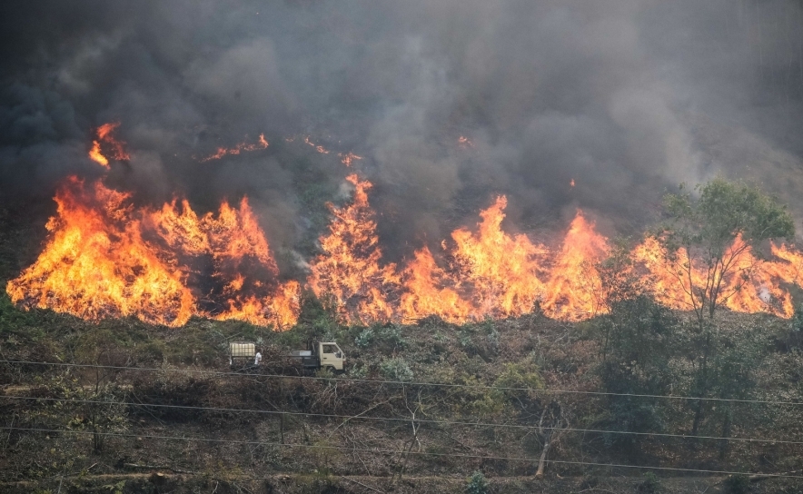 Incêndios: Mais de 40 concelhos de sete distritos em risco máximo