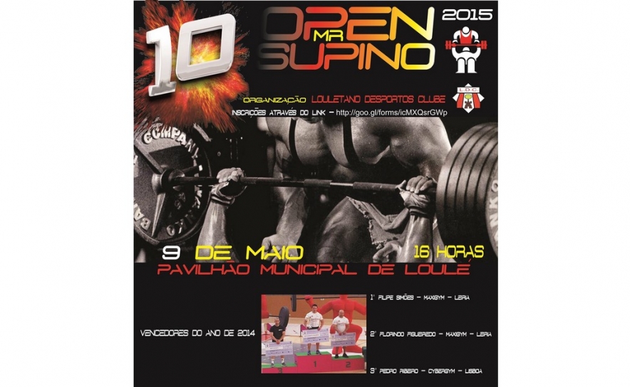 10ª EDIÇÃO DO OPEN DE SUPINO LOULÉ CONCELHO