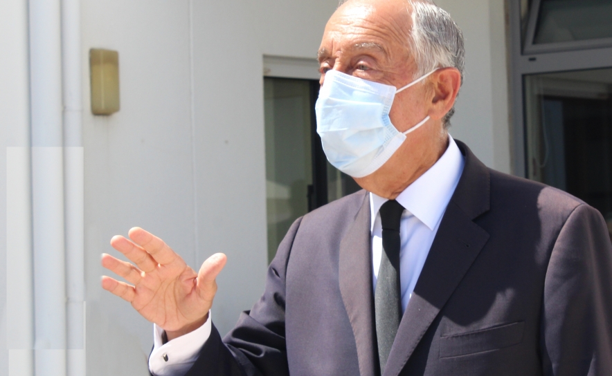 Marcelo diz que atividade turística no Algarve está melhor e há hotéis a 70%