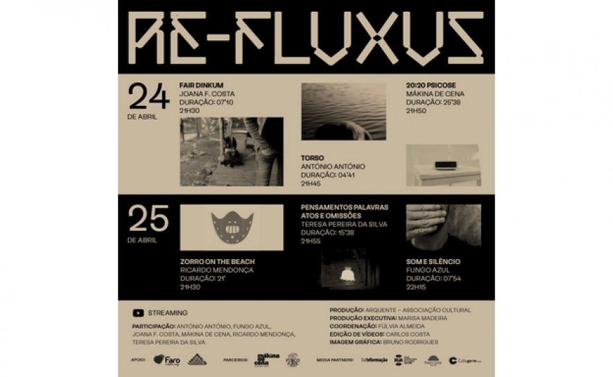 2ª edição do Ciclo de Performances e Instalações | ArQuente apresenta RE-FLUXUS e desta vez online