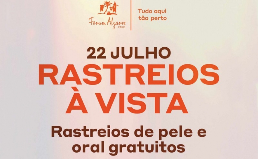 FORUM ALGARVE PROMOVE RASTREIOS GRATUITOS A PENSAR NO VERÃO
