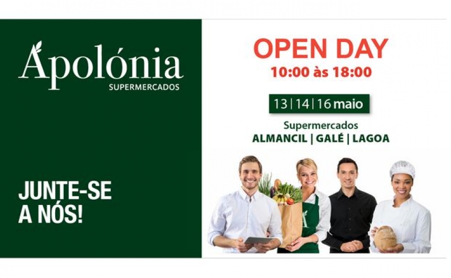 Open Days supermercados Apolónia estão de volta com mais de 40 vagas 