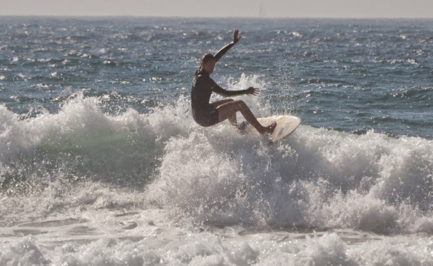 Hanna Massie, vencedora Surf Feminino