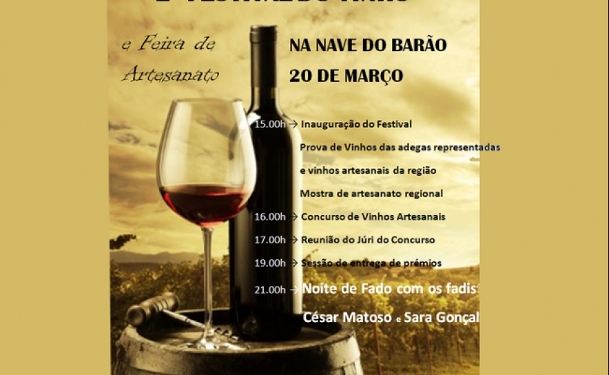 2º FESTIVAL DO VINHO NA NAVE DO BARÃO