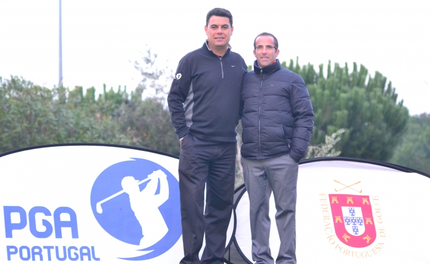 Os capitães José Correia e Nuno Campino