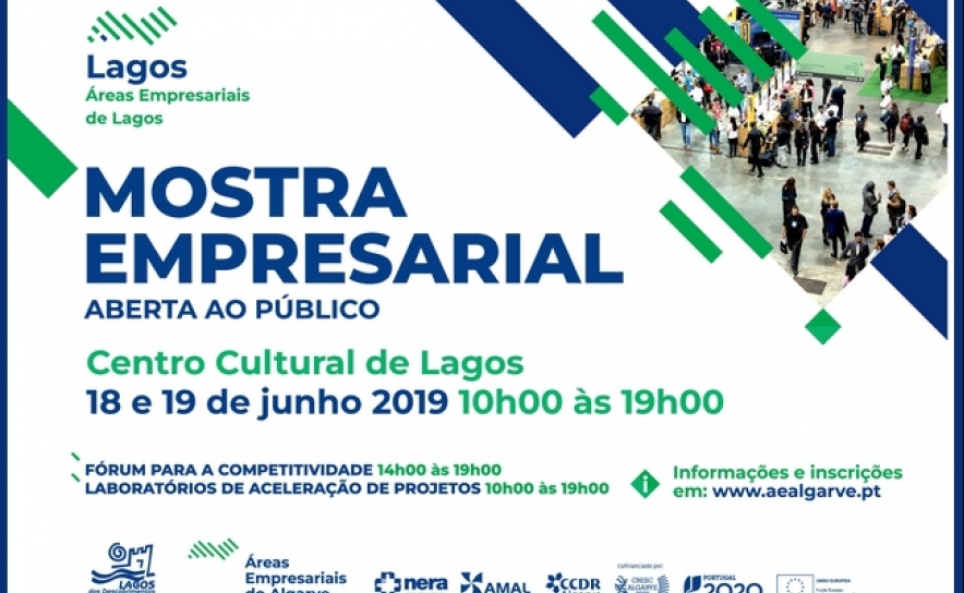 Mostra Empresarial das Áreas Empresariais de Lagos, Fórum e Laboratórios Mostra Empresarial das Áreas Empresariais de Lagos, Fórum e Laboratórios