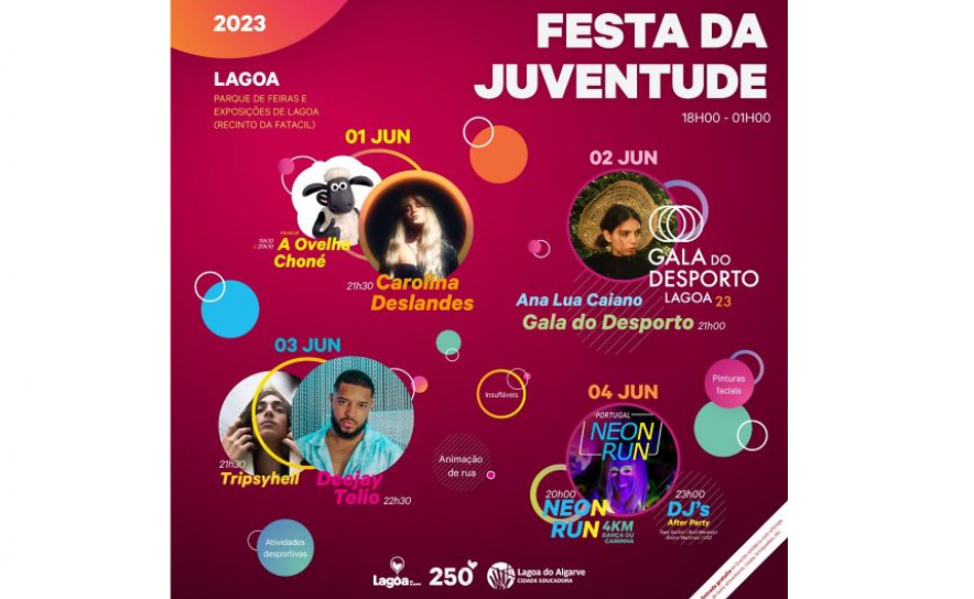 Carolina Deslandes atua amanhã em Lagoa, na Festa da Juventude, com entrada gratuita