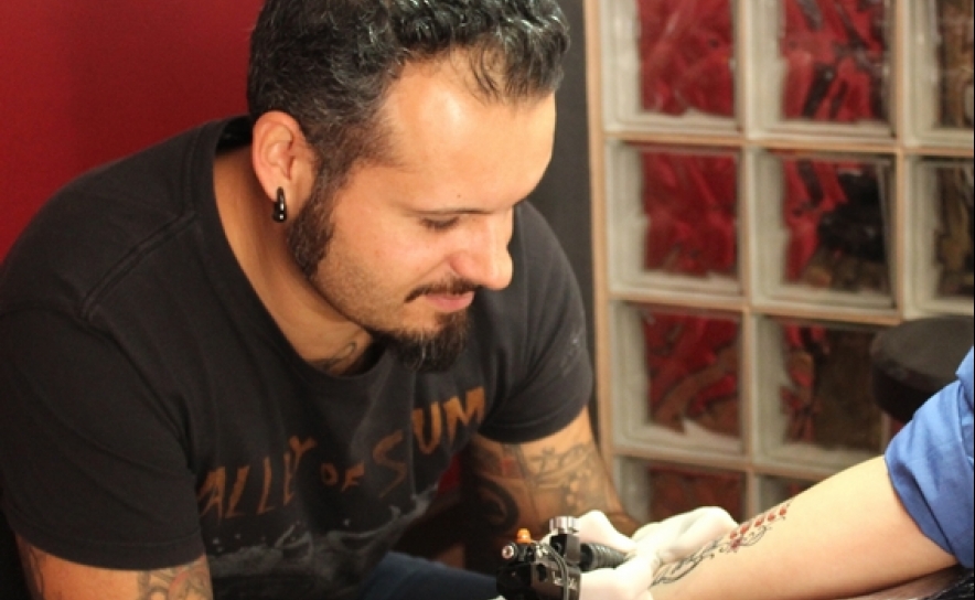 Tatuagem elaborada por Rui Duarte, Needle Mark ? Tattoo Studio, Loulé