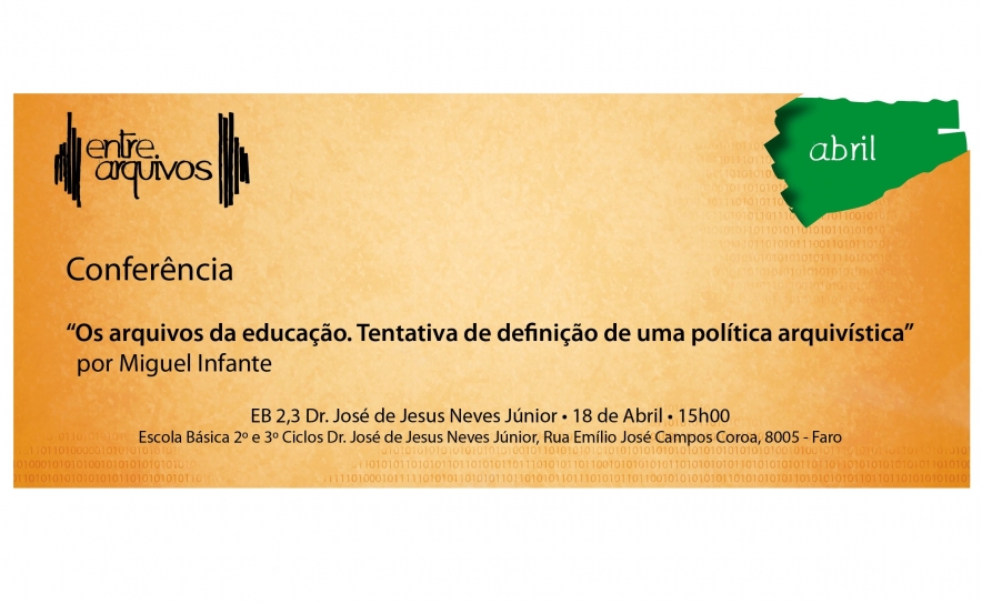 Conferência | Os Arquivos da Educação