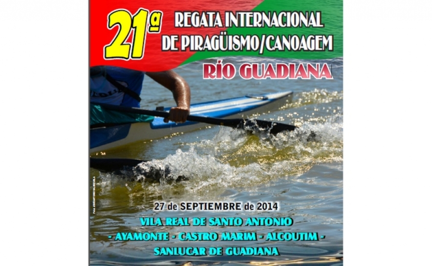 XXI Regata Internacional de Canoagem no rio Guadiana 