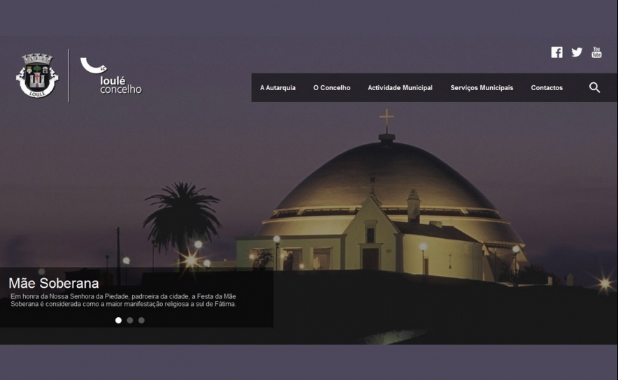 CÂMARA MUNICIPAL DE LOULÉ APRESENTA SITE AUTÁRQUICO RENOVADO E ADAPTADO A TODOS OS DISPOSITIVOS
