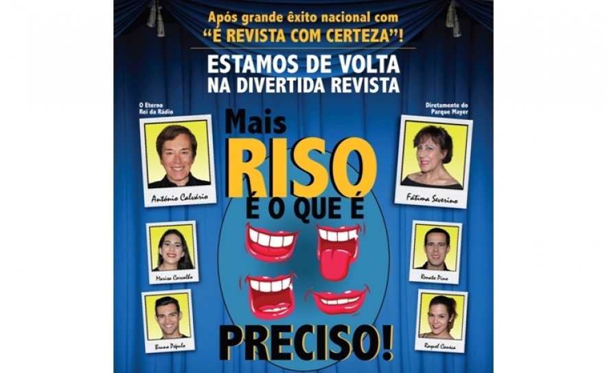 António Calvário apresenta-se em Albufeira com a Revista “Mais riso é o que é preciso!”