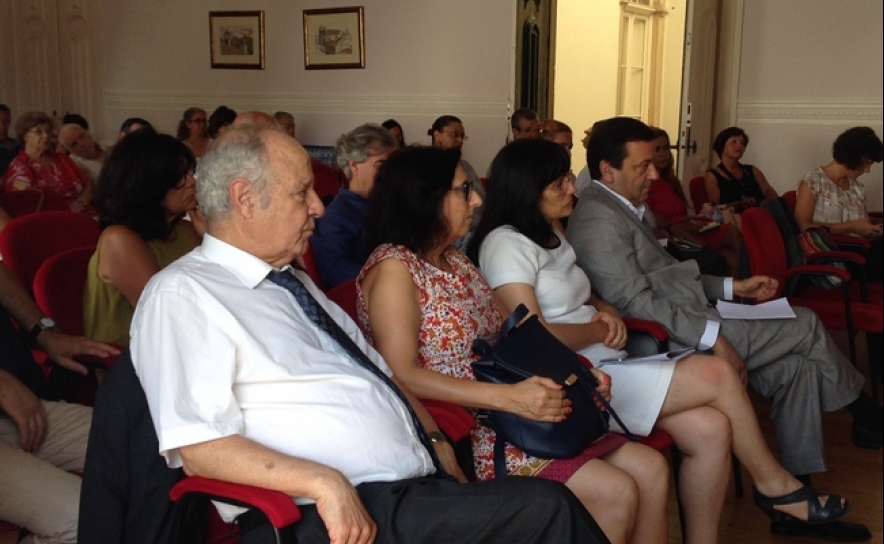 Público no Salão Nobre dos Paços do Concelho de Faro