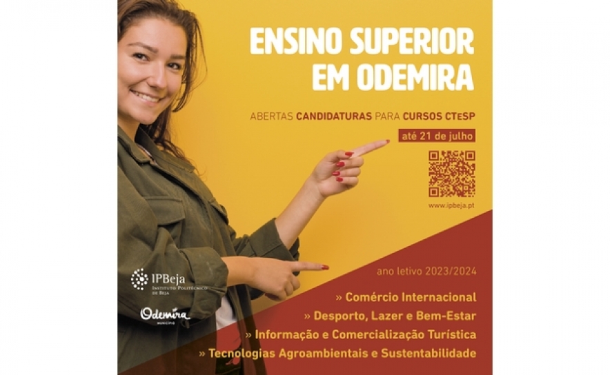 CANDIDATURAS AO ENSINO SUPERIOR EM ODEMIRA 2023/2024