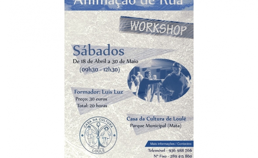 Workshop de Animação de Rua em Loulé