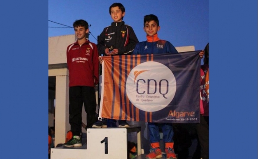 CDQuarteira - João Bernardo 3º Ben B pódio