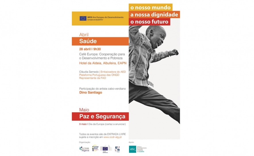 «Café Europa na Cooperação, Saúde, Pobreza»