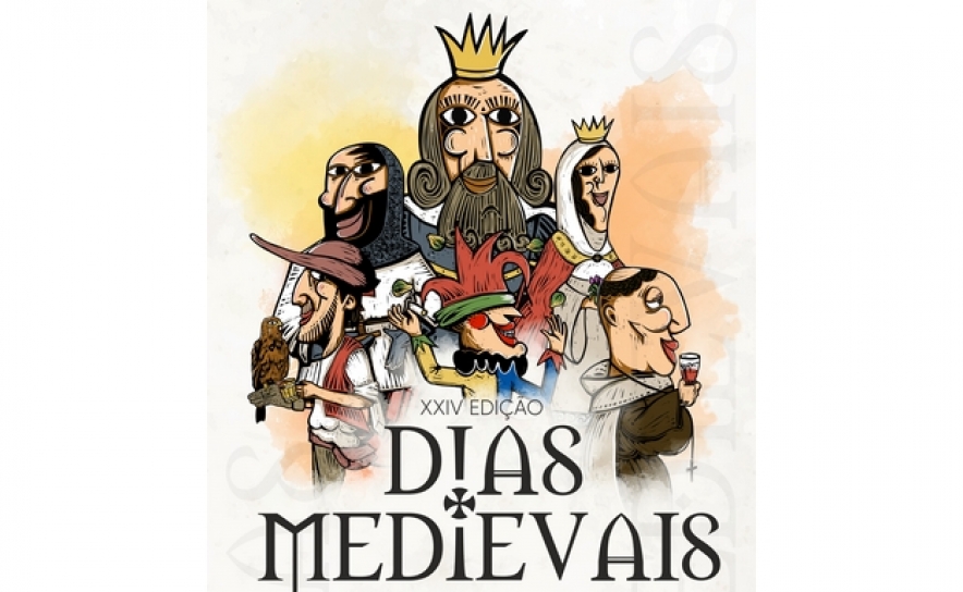 XXIV Dias Medievais em Castro Marim com ilustração de Elias Gato